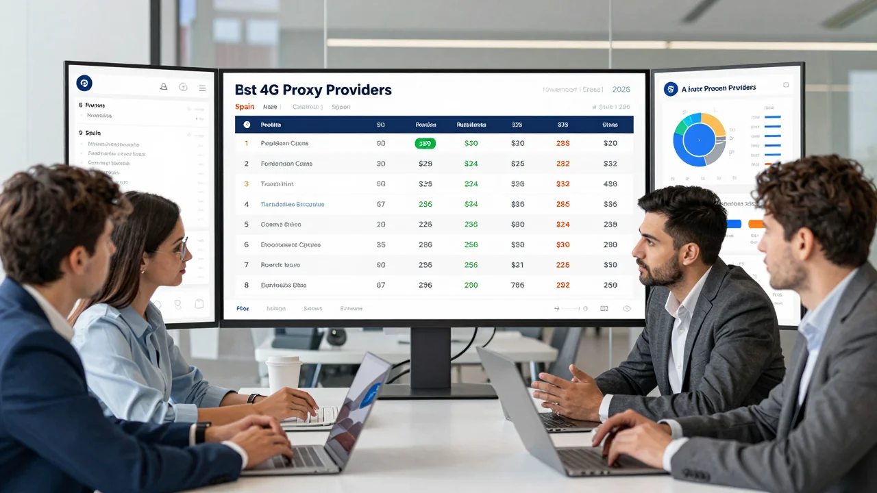 Comparativa Proveedores Proxy 4G España 2026
