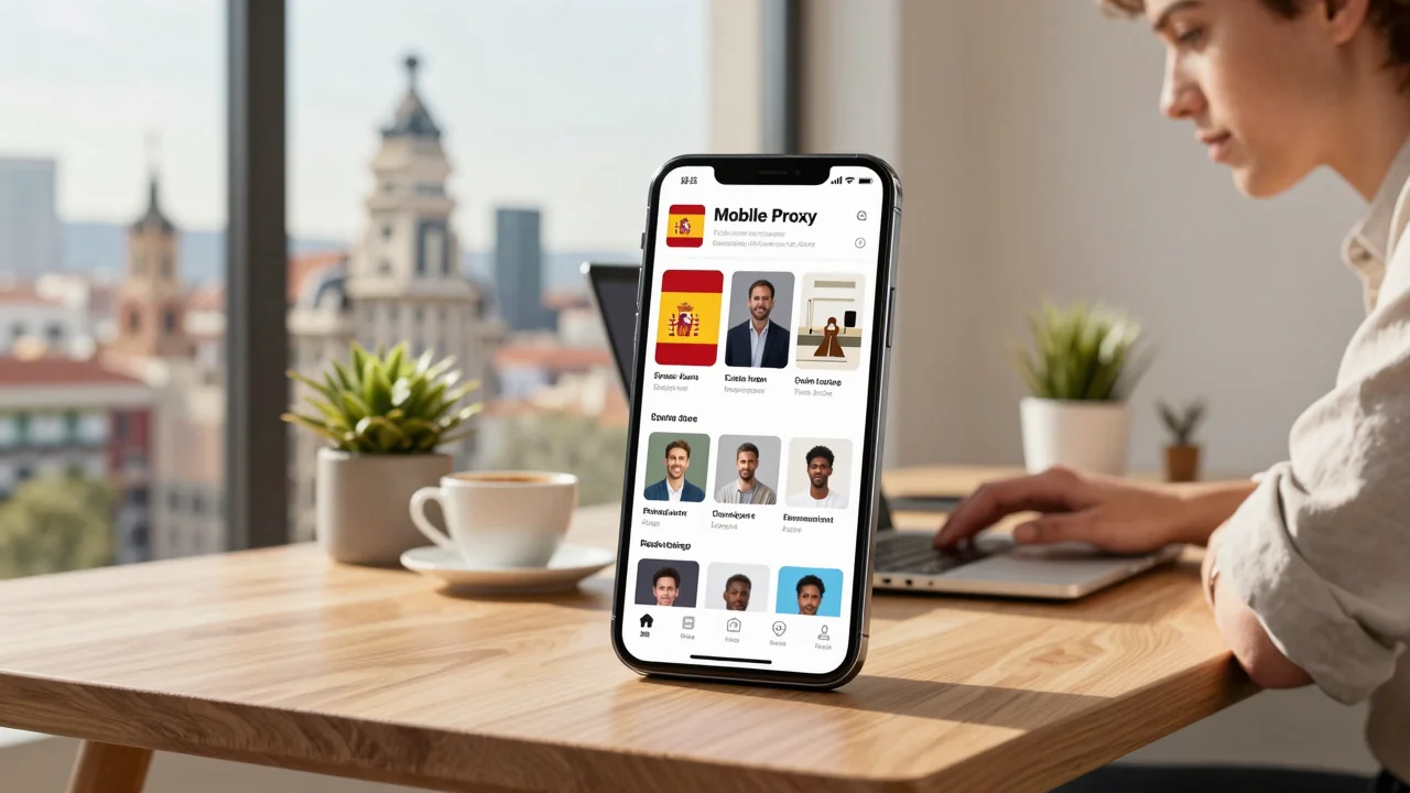Proxy móvil en España para optimizar tu app en 2026