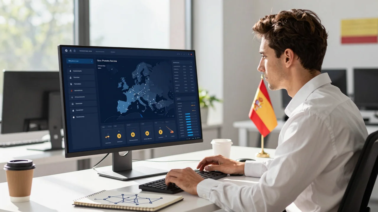 Proxy España 2026: Servicio con Panel de Control